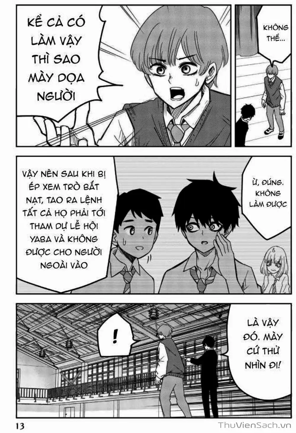 Truyện Tranh Không Chỉ Là Bắt Nạt - Ijimeru Yabai Yatsu trang 3