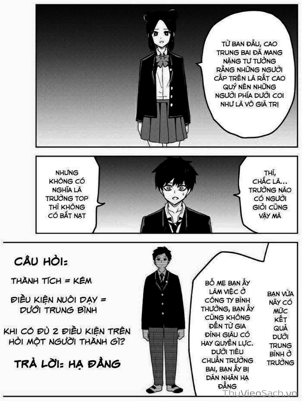 Truyện Tranh Không Chỉ Là Bắt Nạt - Ijimeru Yabai Yatsu trang 3