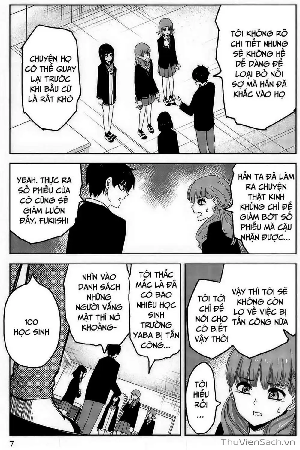 Truyện Tranh Không Chỉ Là Bắt Nạt - Ijimeru Yabai Yatsu trang 3