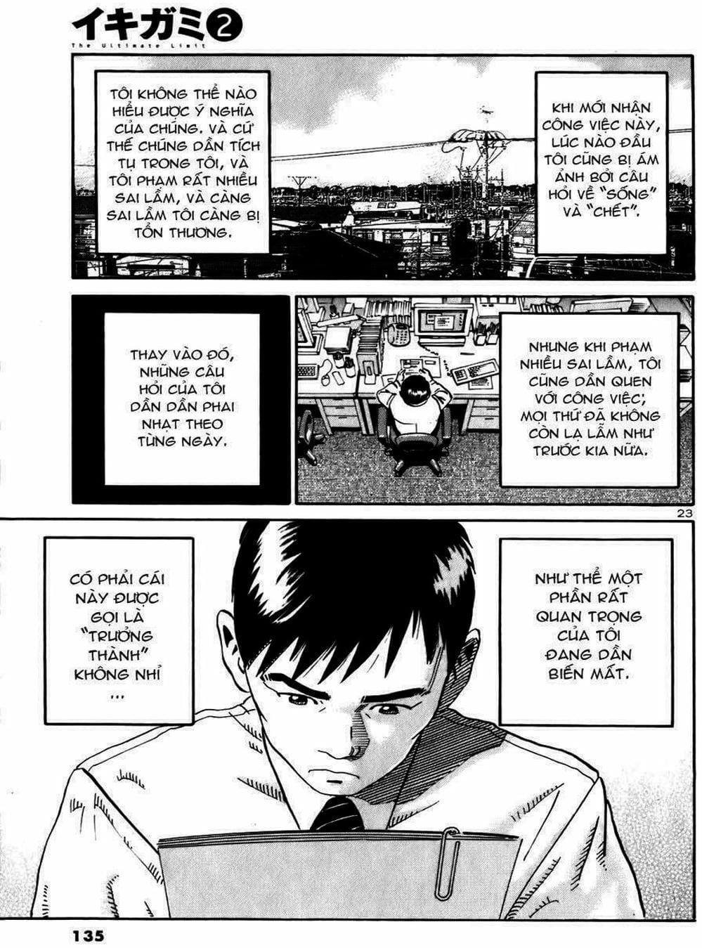 Truyện Tranh Giấy Báo Tử - Ikigami trang 6