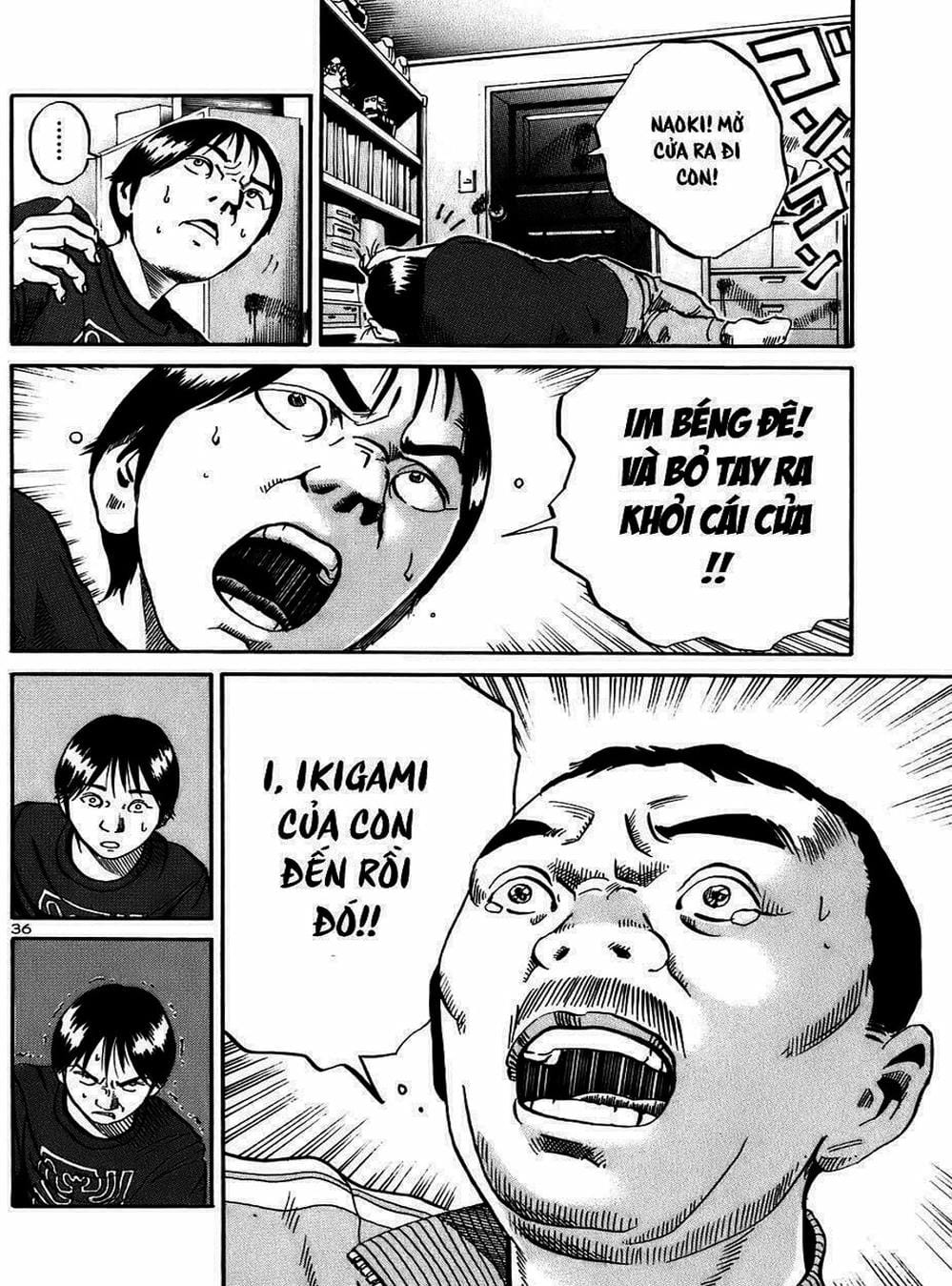 Truyện Tranh Giấy Báo Tử - Ikigami trang 6