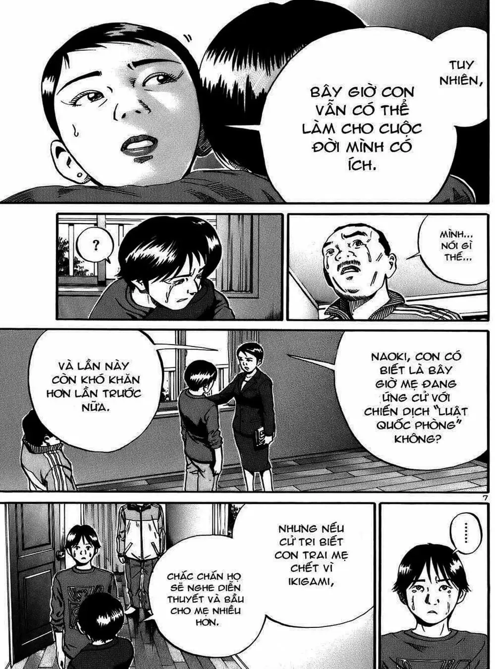 Truyện Tranh Giấy Báo Tử - Ikigami trang 6