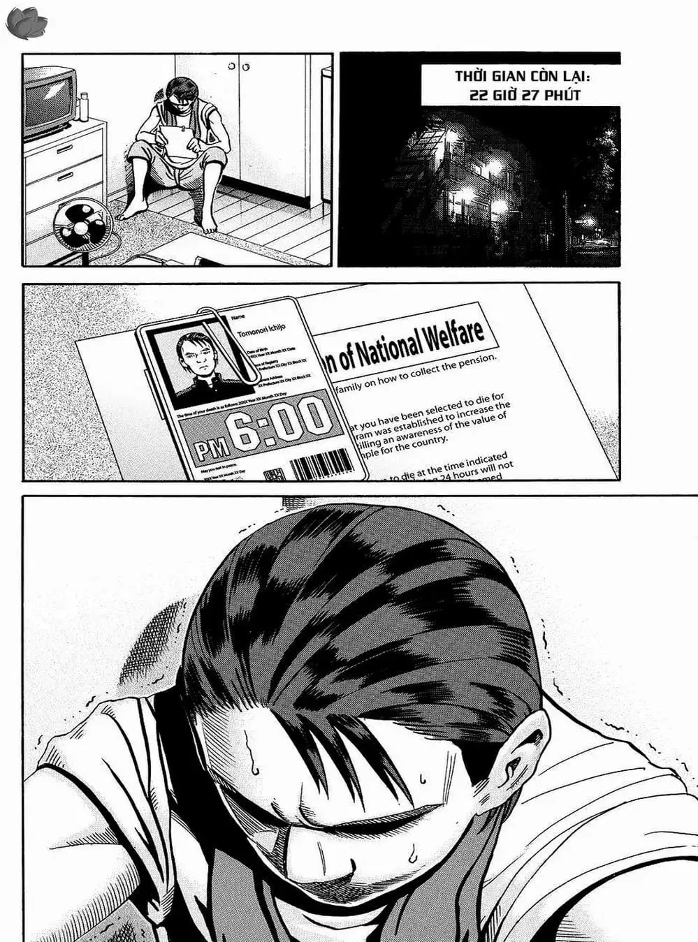 Truyện Tranh Giấy Báo Tử - Ikigami trang 6