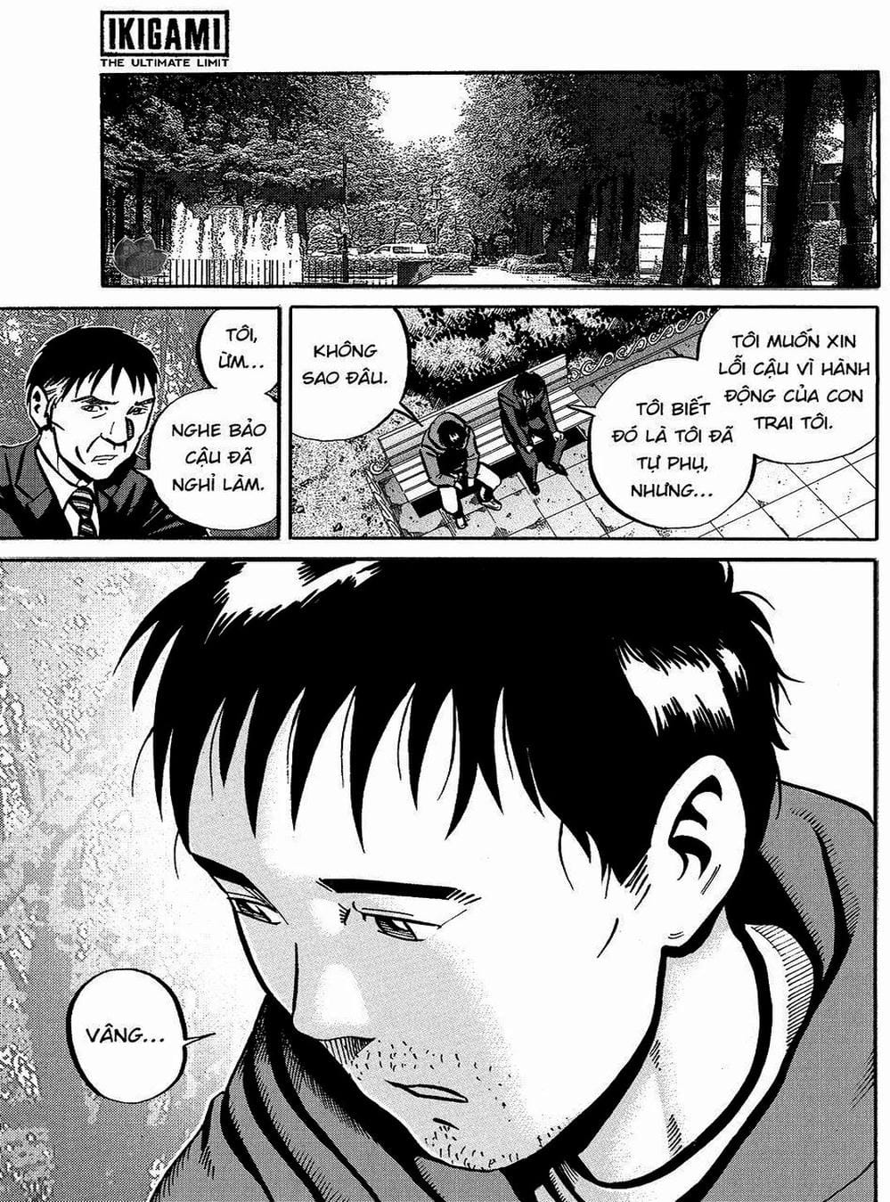 Truyện Tranh Giấy Báo Tử - Ikigami trang 6