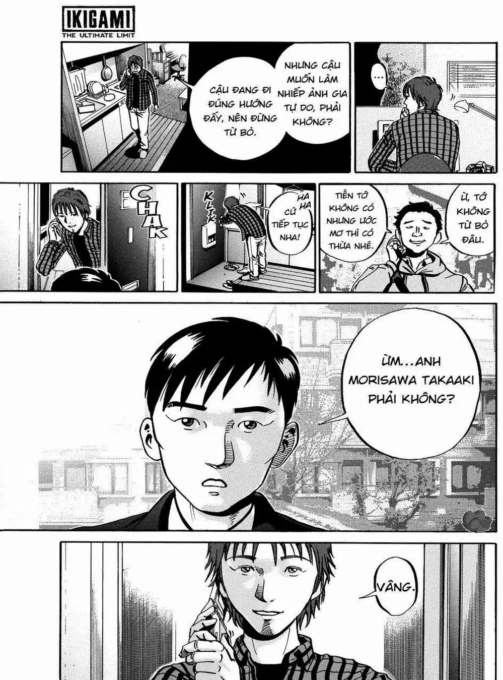Truyện Tranh Giấy Báo Tử - Ikigami trang 6