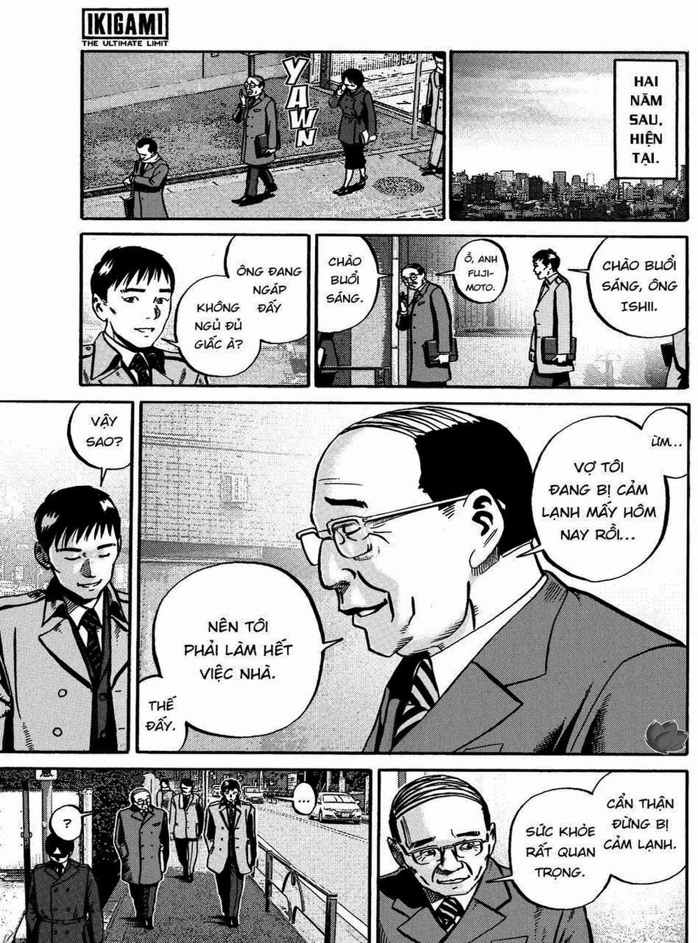 Truyện Tranh Giấy Báo Tử - Ikigami trang 6