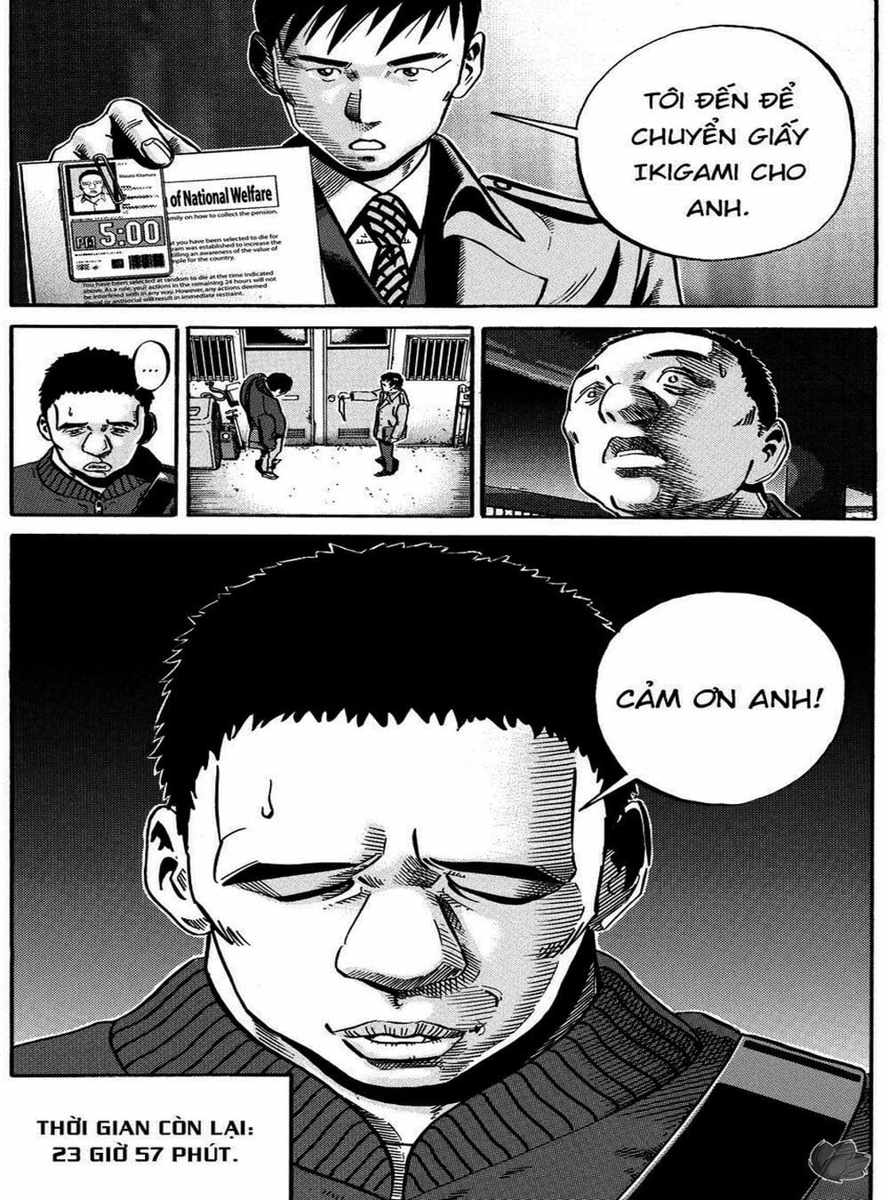 Truyện Tranh Giấy Báo Tử - Ikigami trang 6