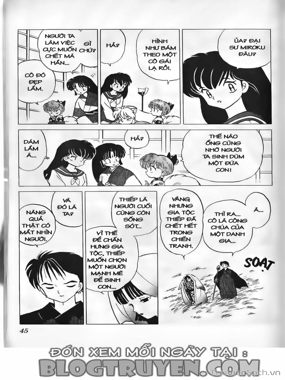 Truyện Tranh Khuyển Dạ Xoa - Inuyasha trang 5