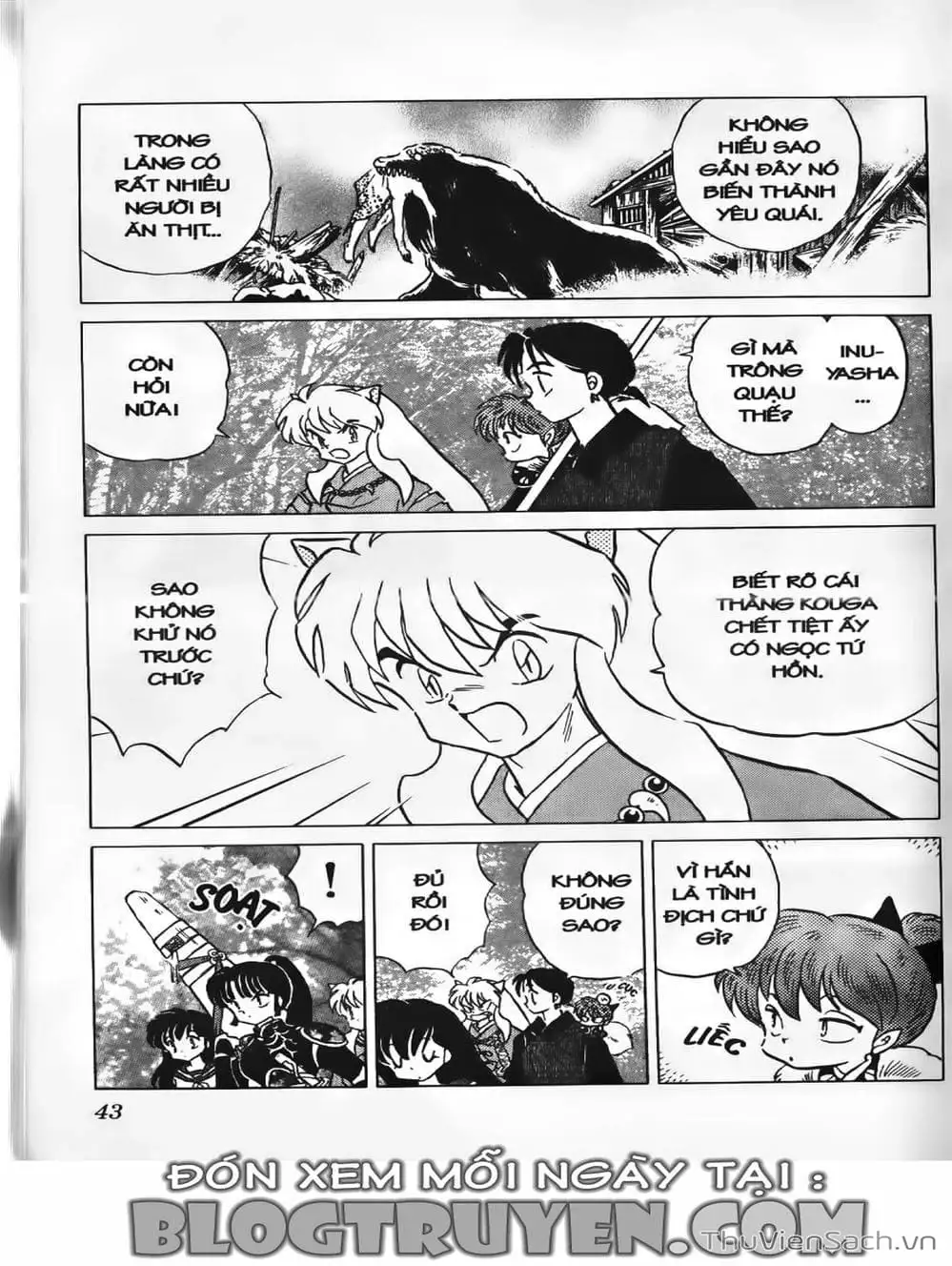 Truyện Tranh Khuyển Dạ Xoa - Inuyasha trang 5