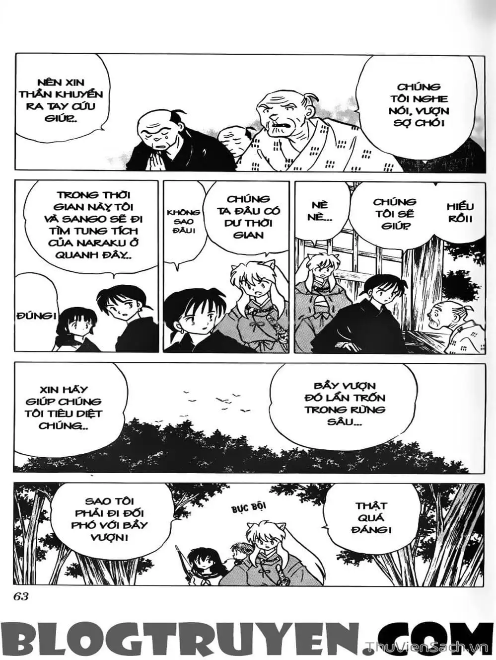 Truyện Tranh Khuyển Dạ Xoa - Inuyasha trang 5