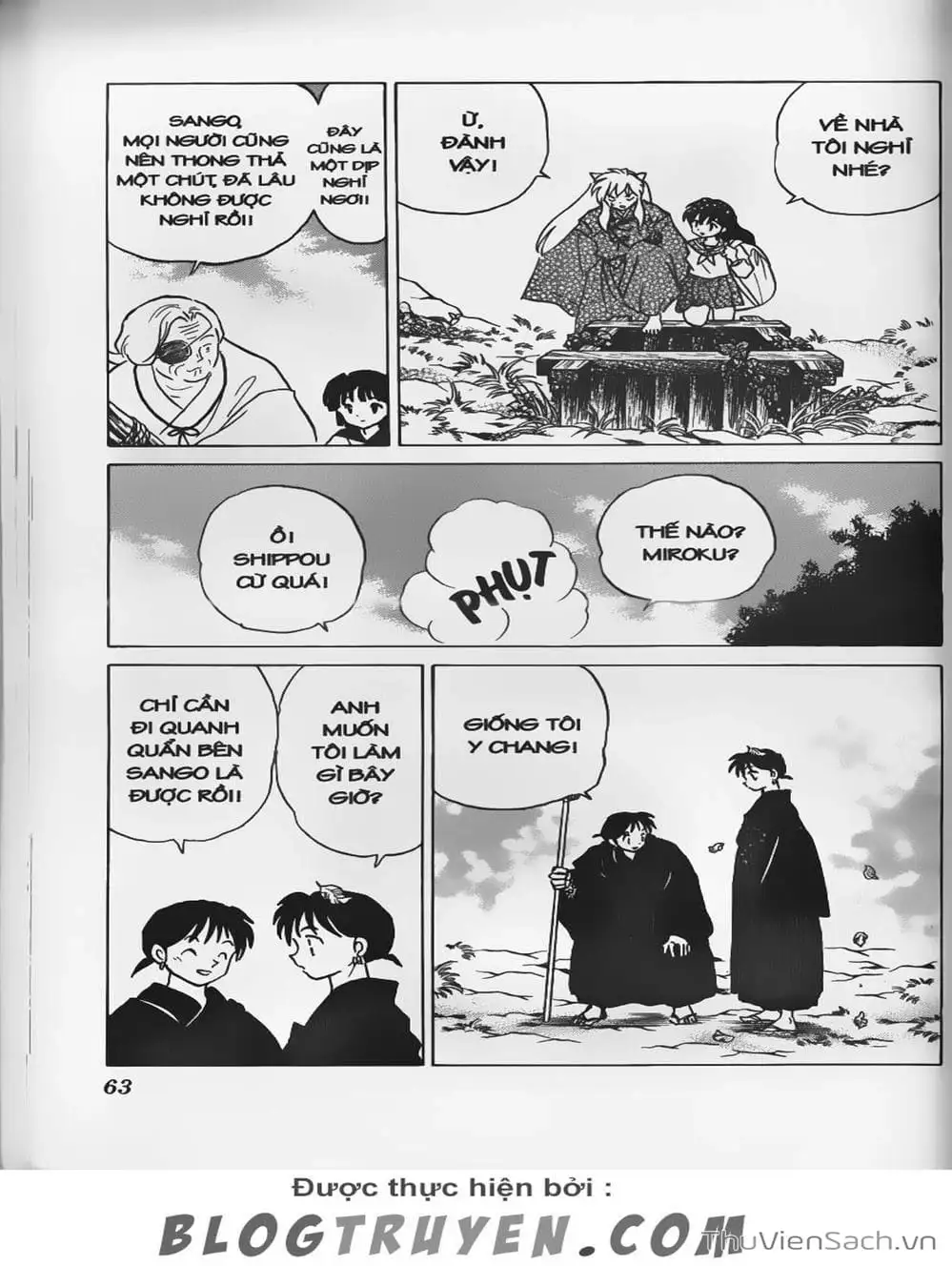 Truyện Tranh Khuyển Dạ Xoa - Inuyasha trang 5
