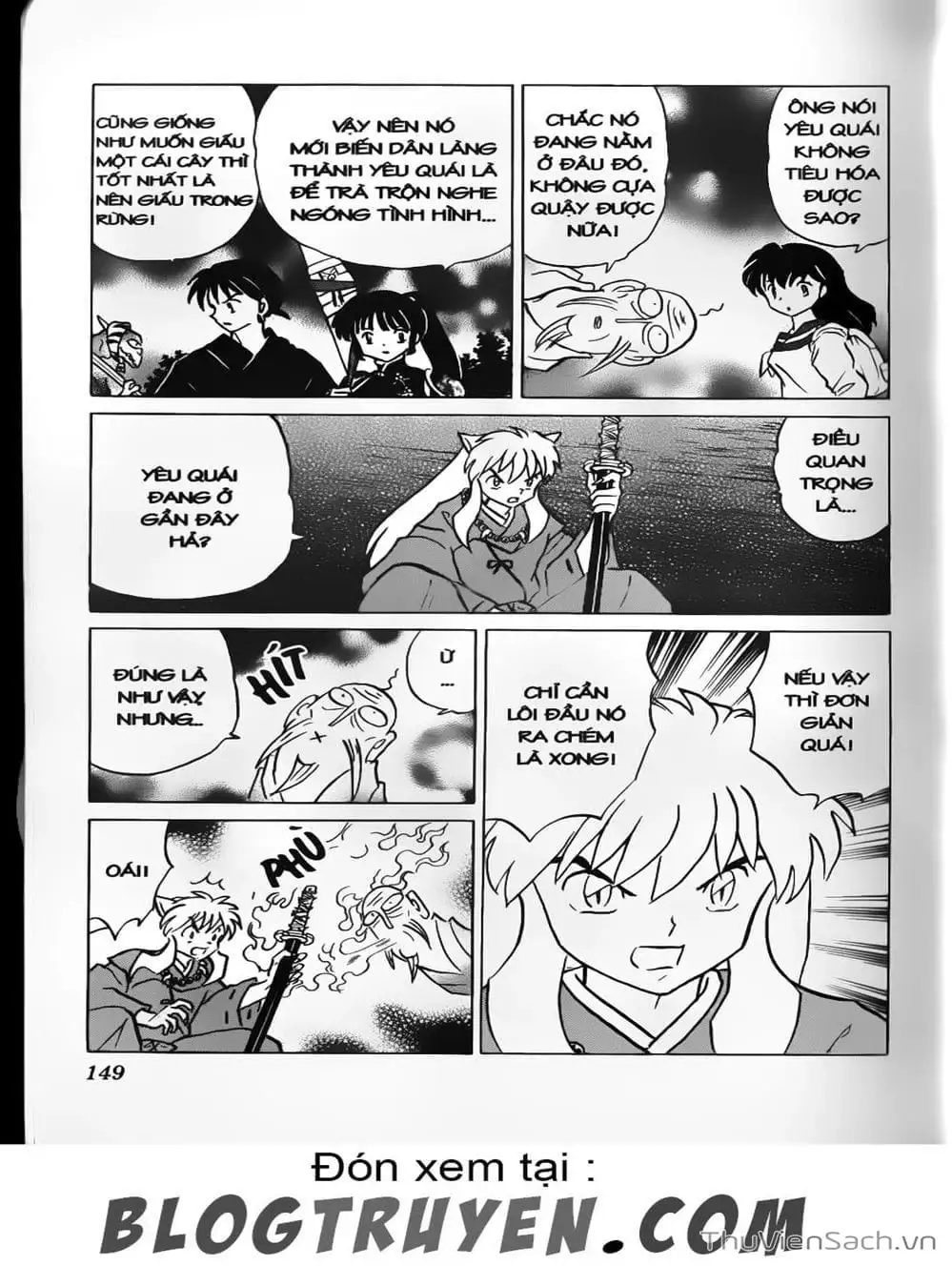 Truyện Tranh Khuyển Dạ Xoa - Inuyasha trang 5
