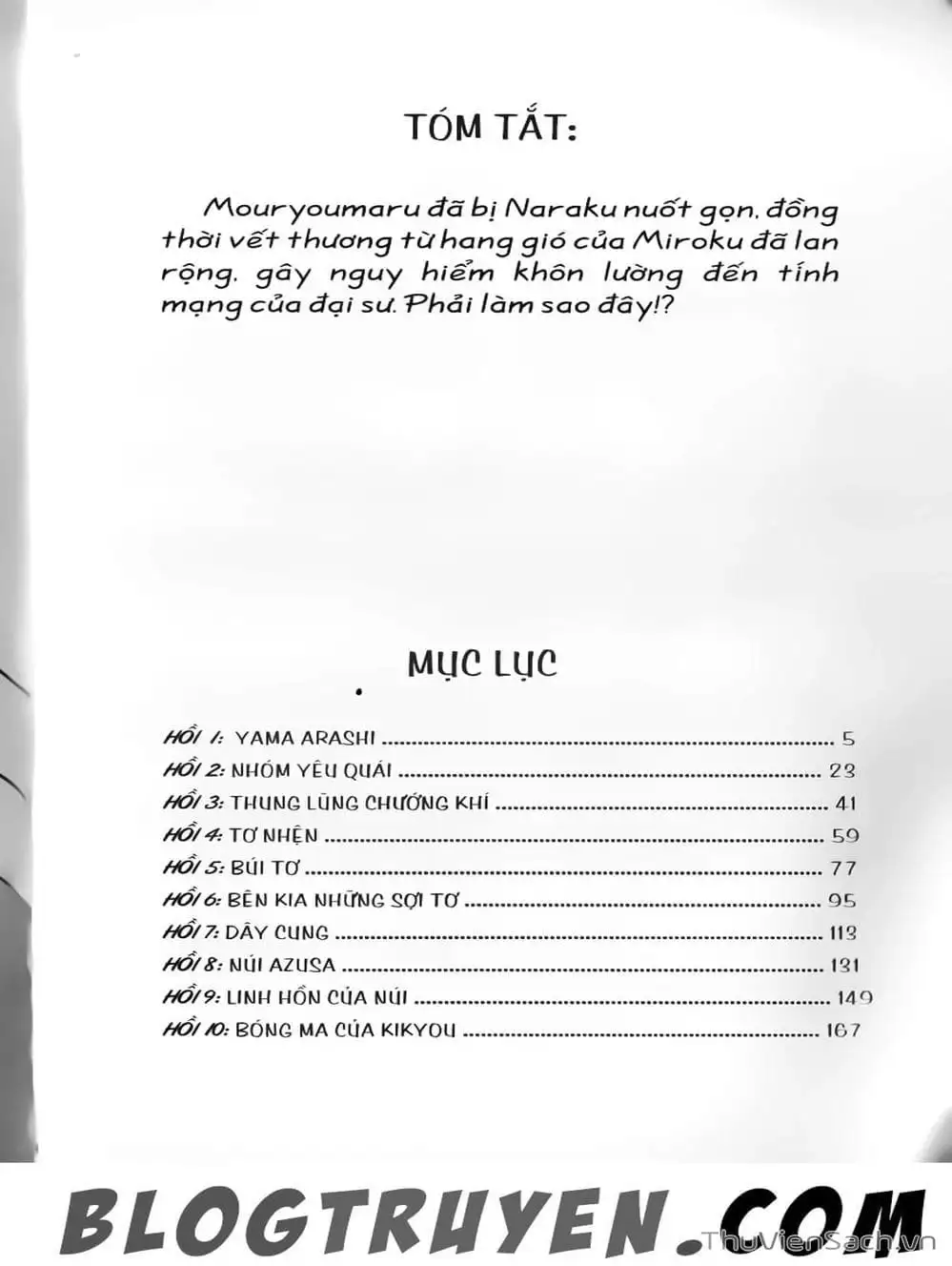 Truyện Tranh Khuyển Dạ Xoa - Inuyasha trang 5