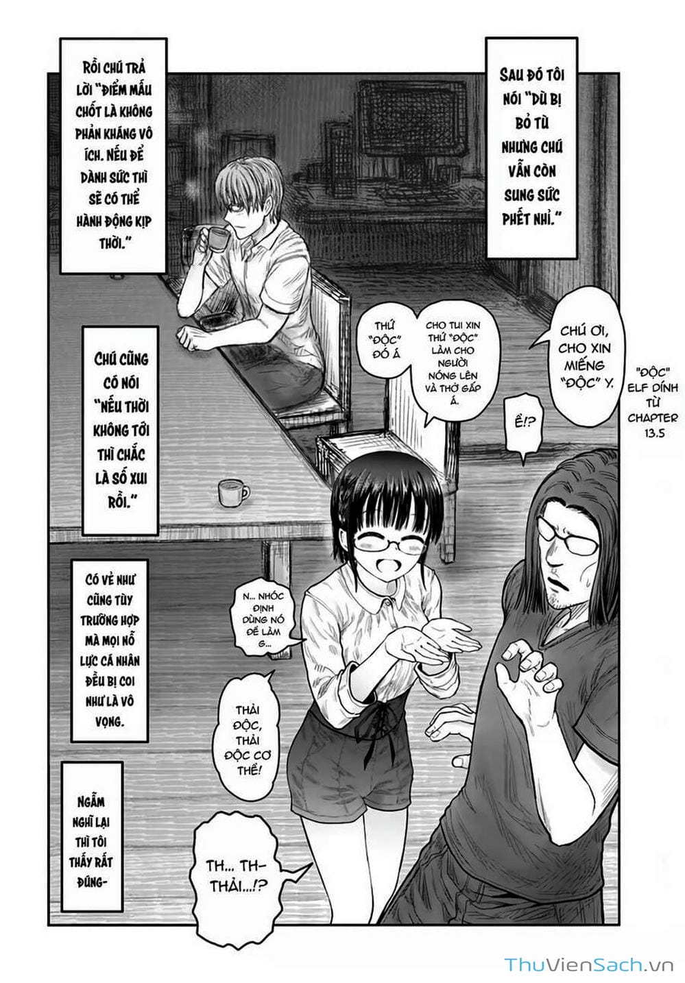 Truyện Tranh Chú Tôi Ở Dị Giới - Isekai Ojisan trang 6