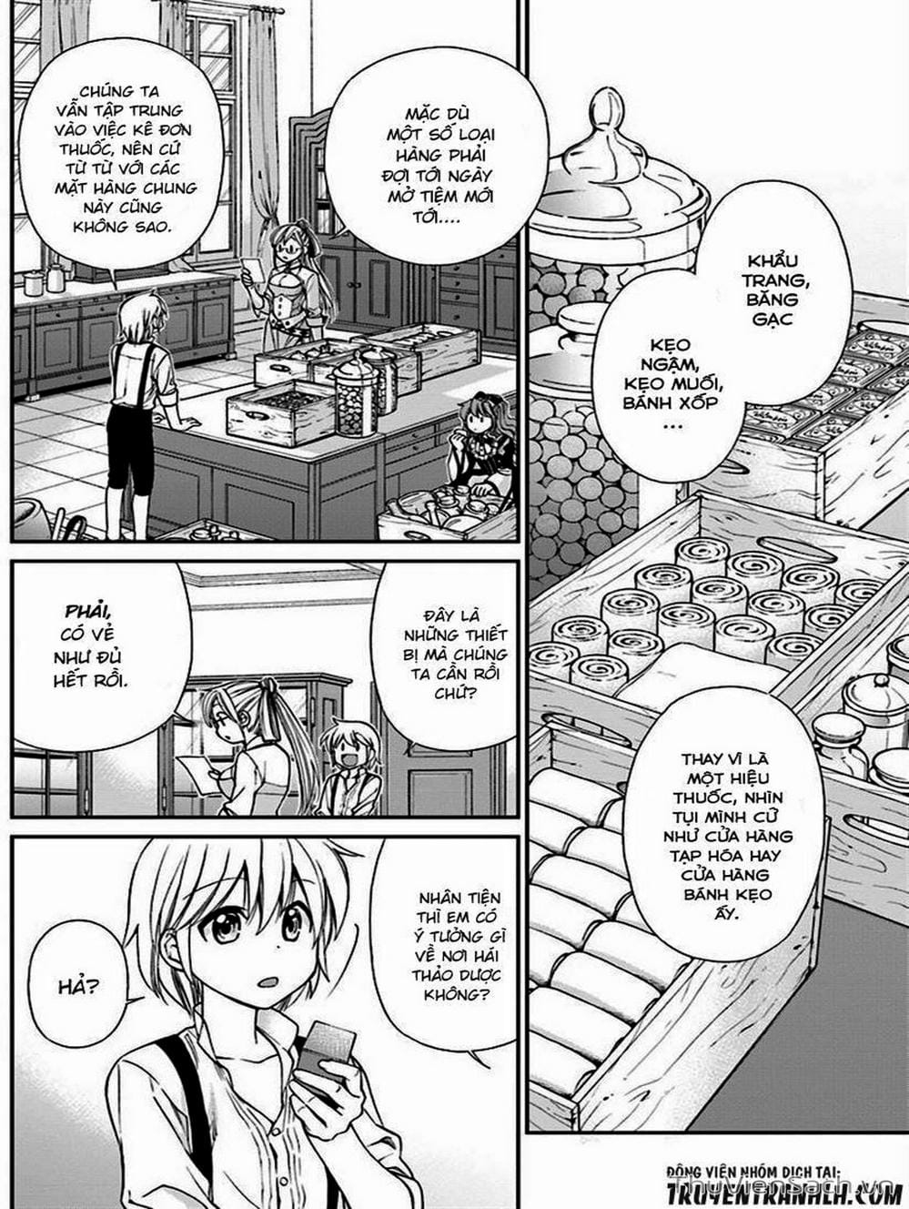 Truyện Tranh Hiệu Thuốc Tại Dị Giới - Isekai Yakkyoku trang 7