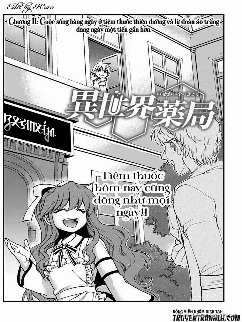 Truyện Tranh Hiệu Thuốc Tại Dị Giới - Isekai Yakkyoku trang 7