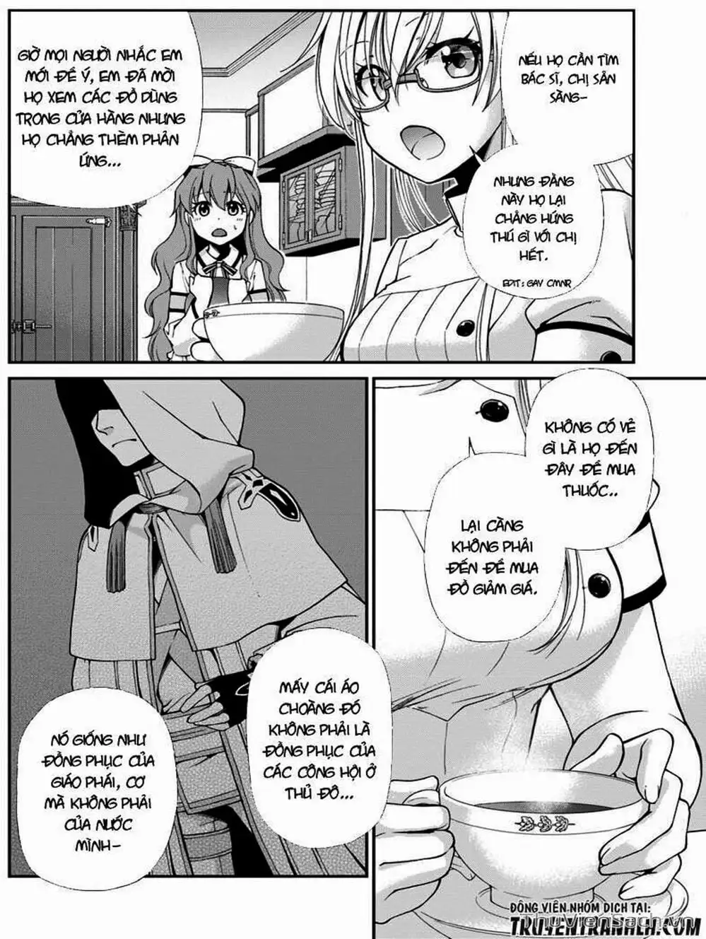 Truyện Tranh Hiệu Thuốc Tại Dị Giới - Isekai Yakkyoku trang 7