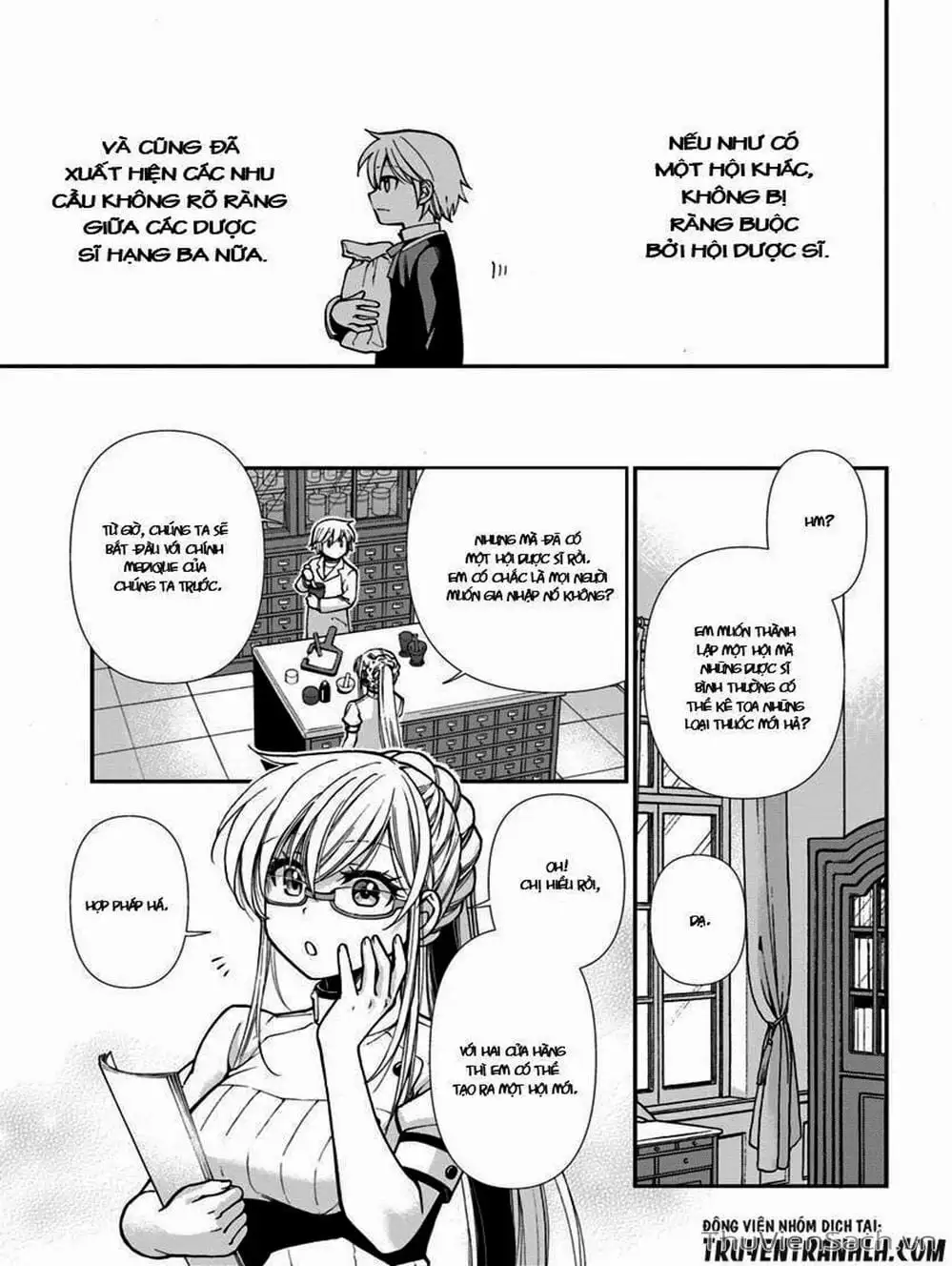 Truyện Tranh Hiệu Thuốc Tại Dị Giới - Isekai Yakkyoku trang 7