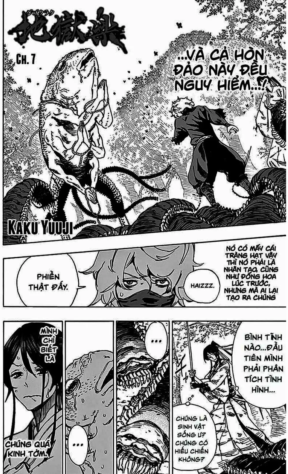 Truyện Tranh Địa Ngục Cực Lạc - Jigokuraku trang 6