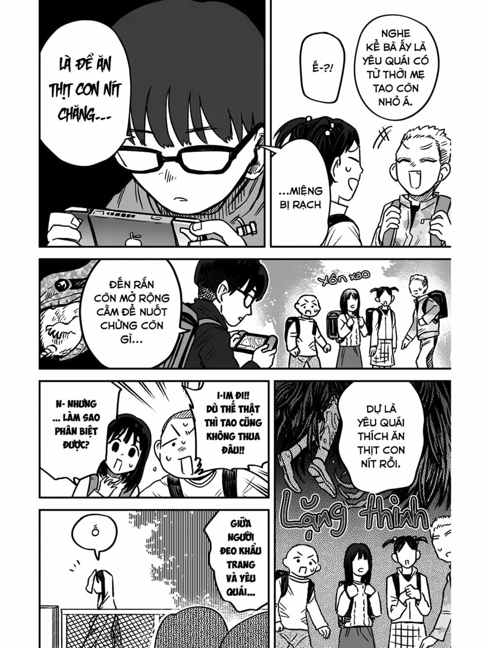 Truyện Tranh Cô Em Mụn Mặt Người - Jinmensou To Issho trang 0