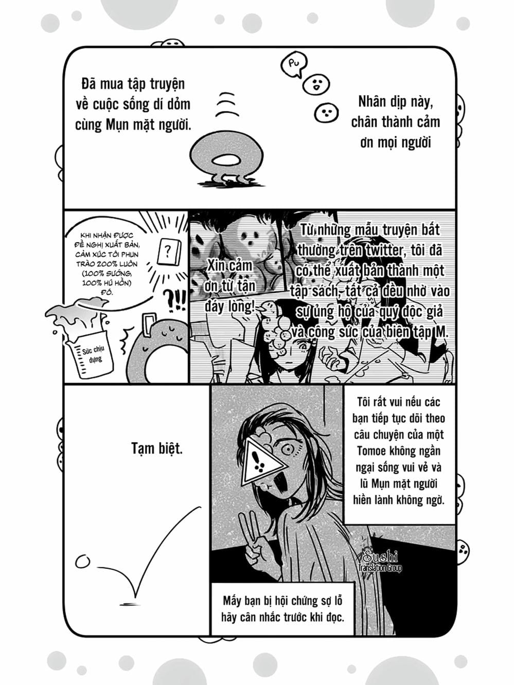 Truyện Tranh Cô Em Mụn Mặt Người - Jinmensou To Issho trang 0