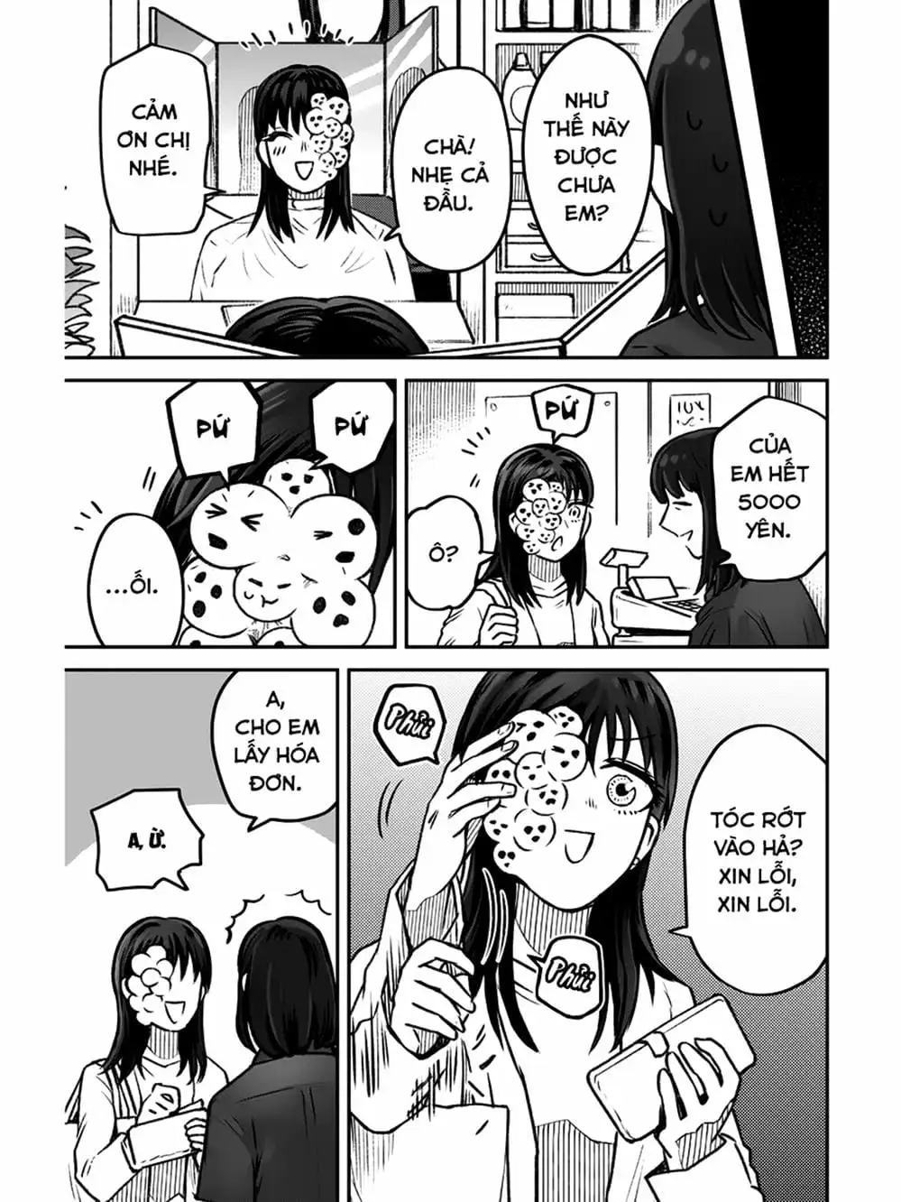 Truyện Tranh Cô Em Mụn Mặt Người - Jinmensou To Issho trang 0