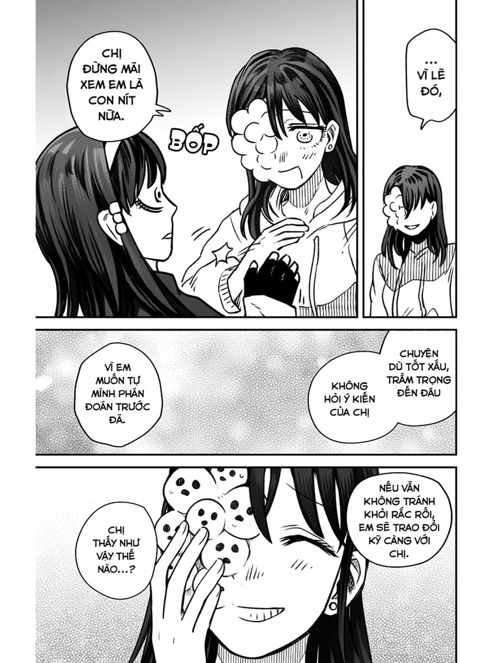 Truyện Tranh Cô Em Mụn Mặt Người - Jinmensou To Issho trang 0