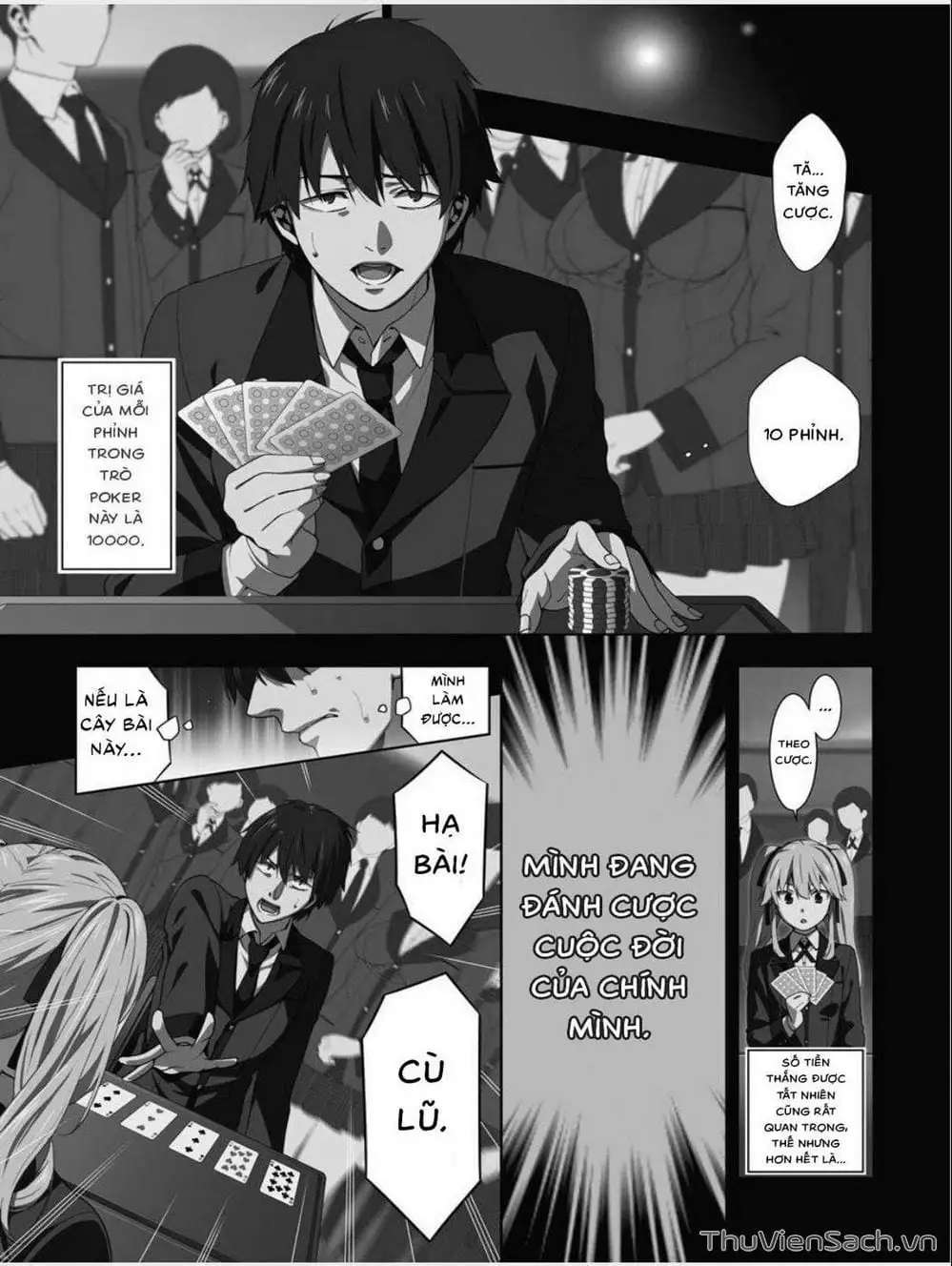 Truyện Tranh Học Viện Đỏ Đen - Kakegurui trang 3