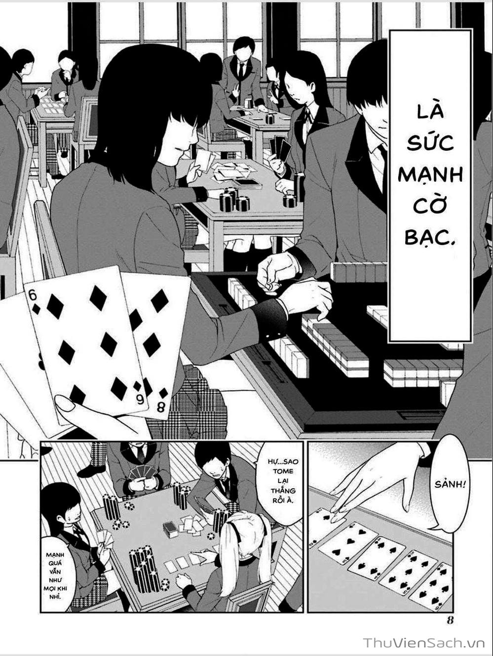 Truyện Tranh Học Viện Đỏ Đen - Kakegurui trang 3