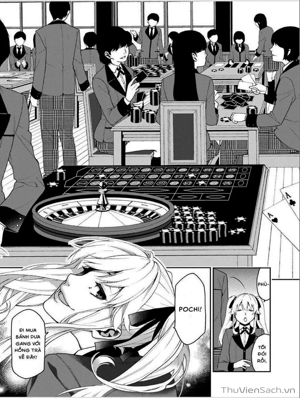 Truyện Tranh Học Viện Đỏ Đen - Kakegurui trang 3
