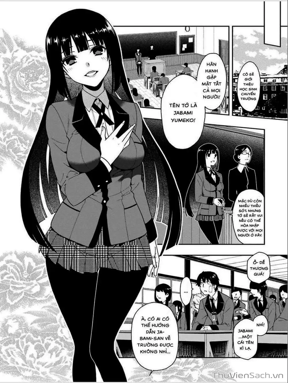 Truyện Tranh Học Viện Đỏ Đen - Kakegurui trang 3