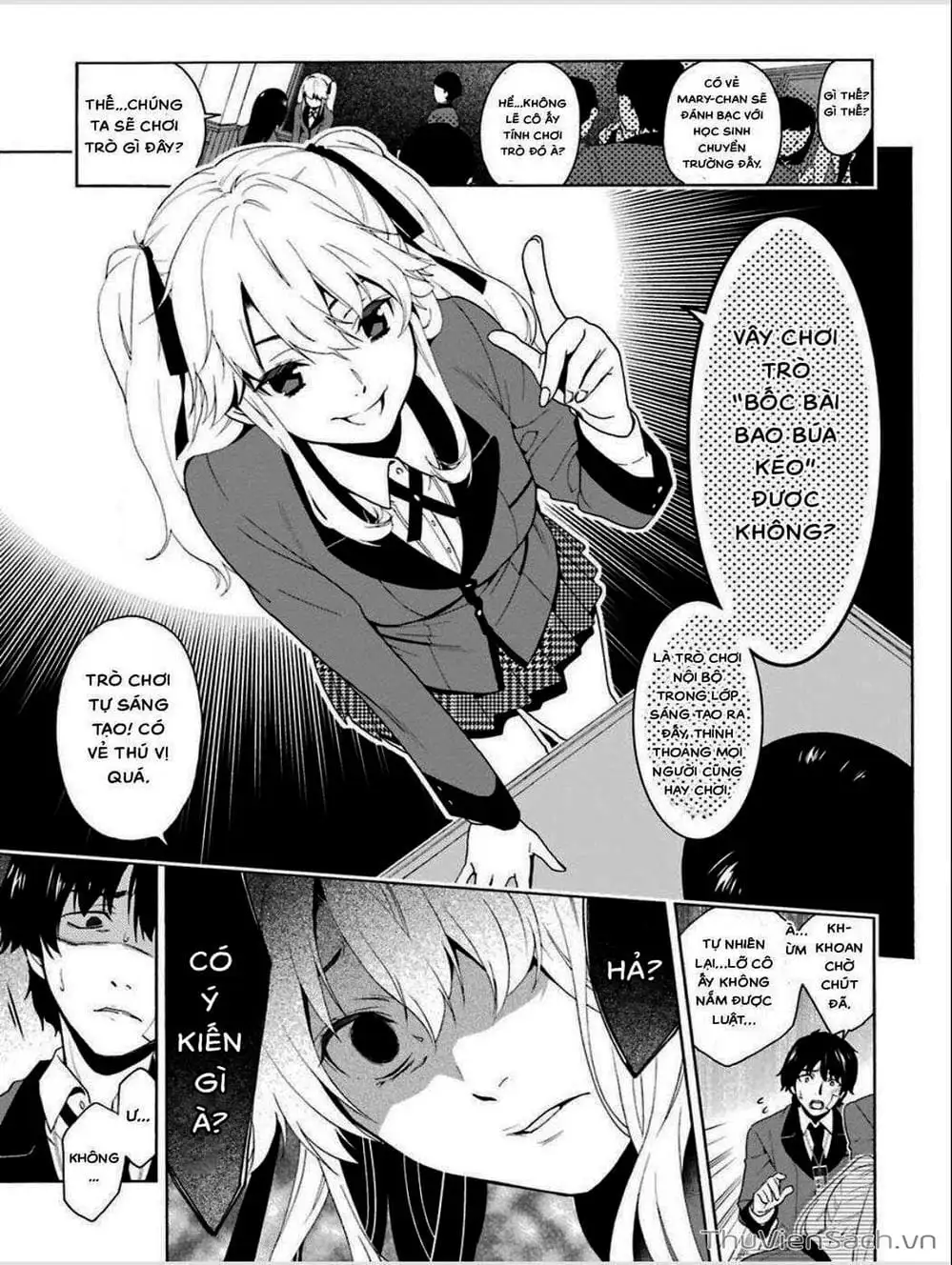 Truyện Tranh Học Viện Đỏ Đen - Kakegurui trang 3