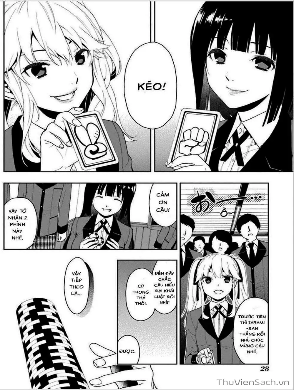 Truyện Tranh Học Viện Đỏ Đen - Kakegurui trang 3