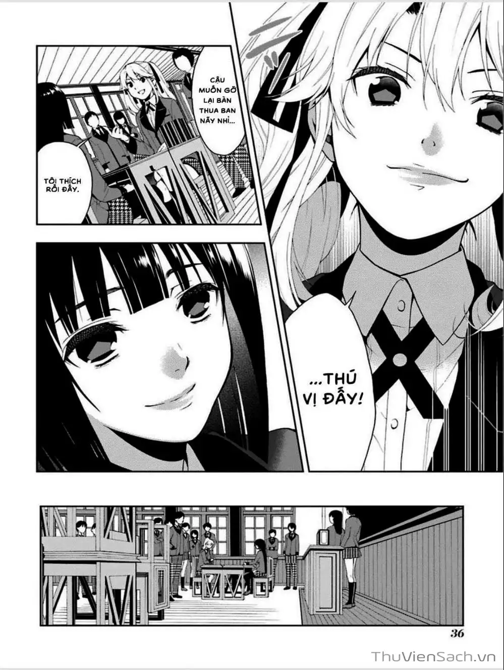 Truyện Tranh Học Viện Đỏ Đen - Kakegurui trang 3