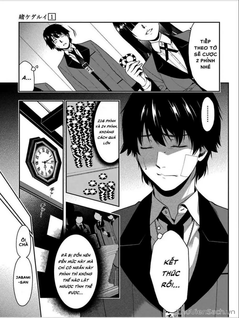 Truyện Tranh Học Viện Đỏ Đen - Kakegurui trang 3