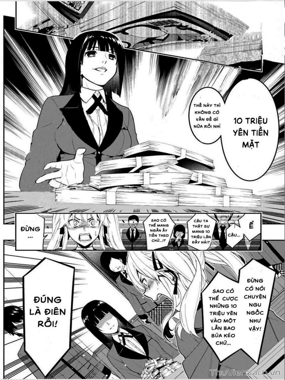 Truyện Tranh Học Viện Đỏ Đen - Kakegurui trang 3