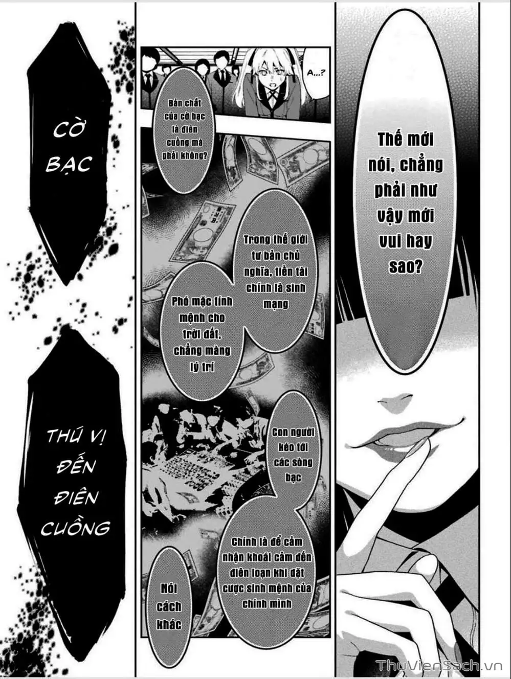 Truyện Tranh Học Viện Đỏ Đen - Kakegurui trang 3