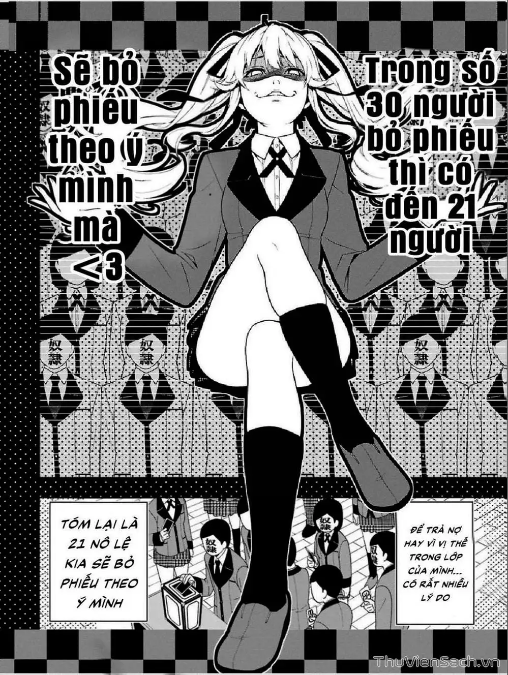 Truyện Tranh Học Viện Đỏ Đen - Kakegurui trang 3