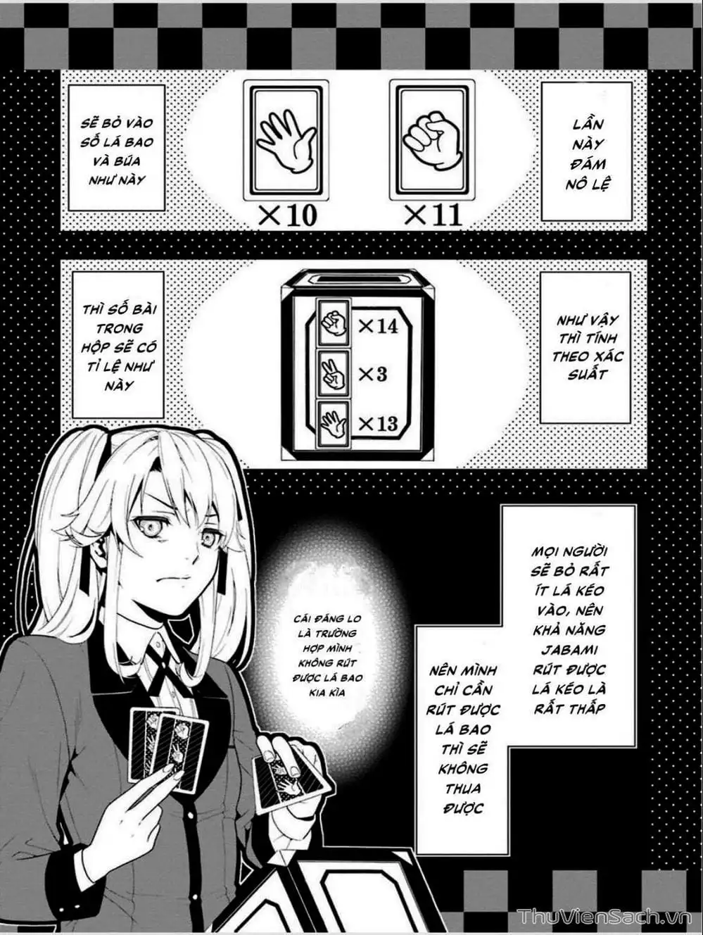 Truyện Tranh Học Viện Đỏ Đen - Kakegurui trang 3