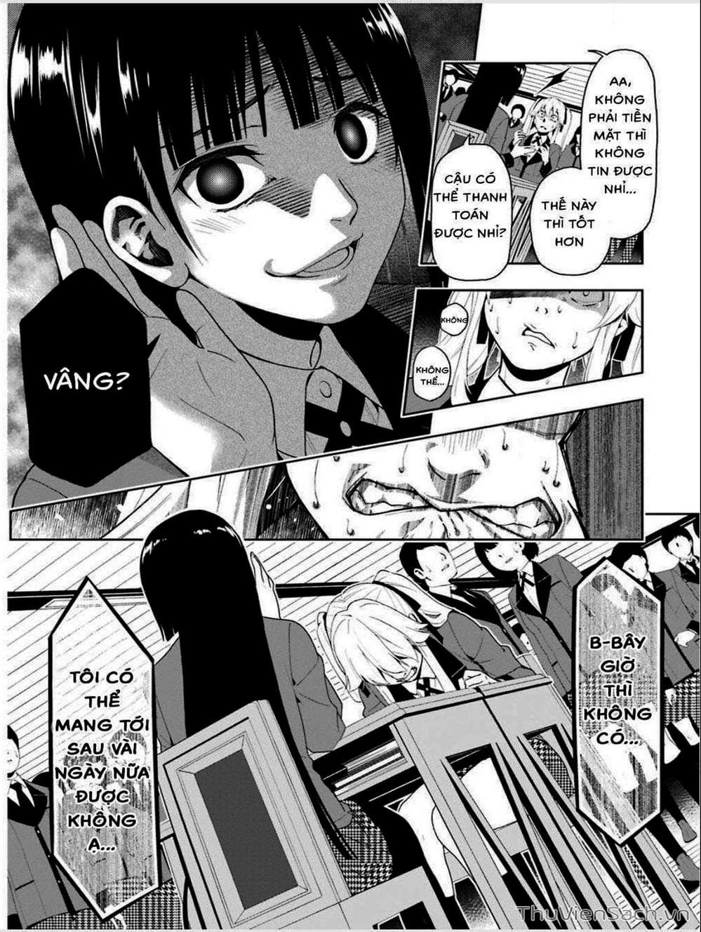 Truyện Tranh Học Viện Đỏ Đen - Kakegurui trang 3