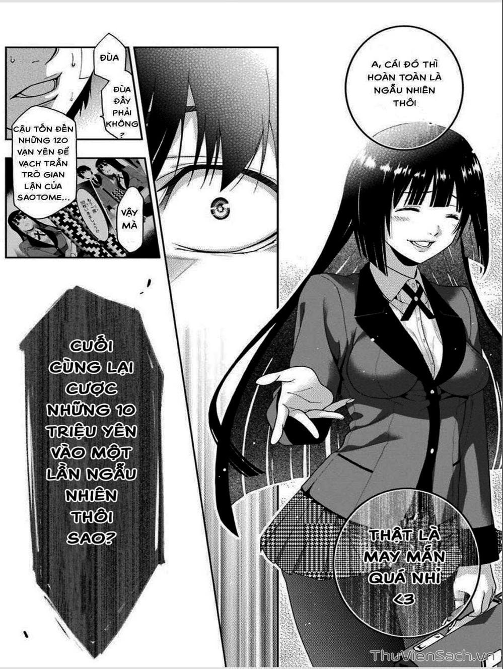 Truyện Tranh Học Viện Đỏ Đen - Kakegurui trang 3