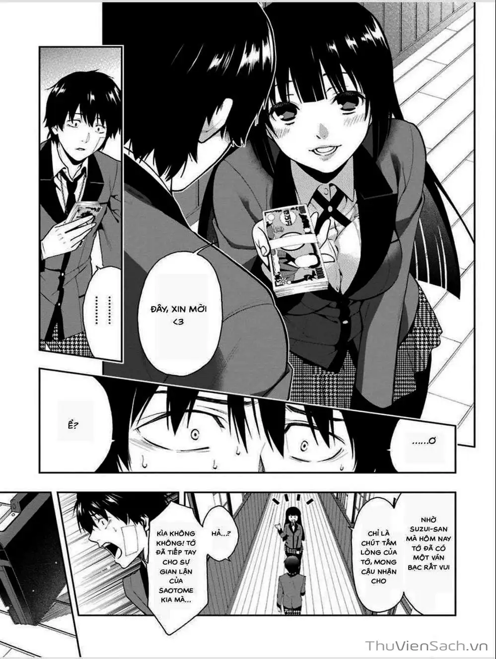 Truyện Tranh Học Viện Đỏ Đen - Kakegurui trang 3