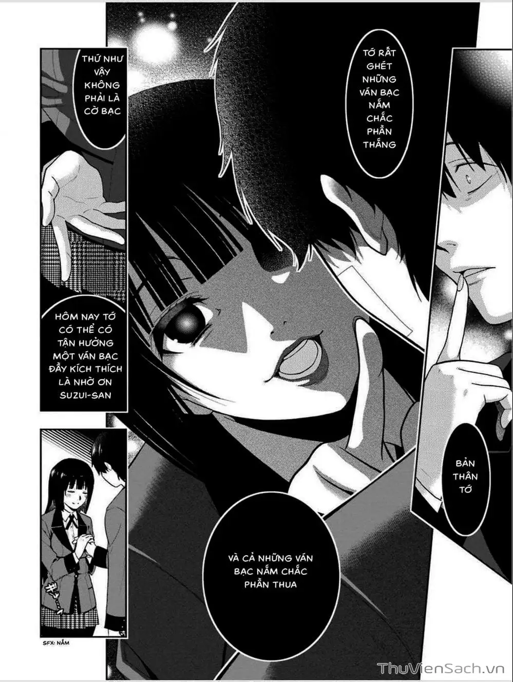 Truyện Tranh Học Viện Đỏ Đen - Kakegurui trang 3