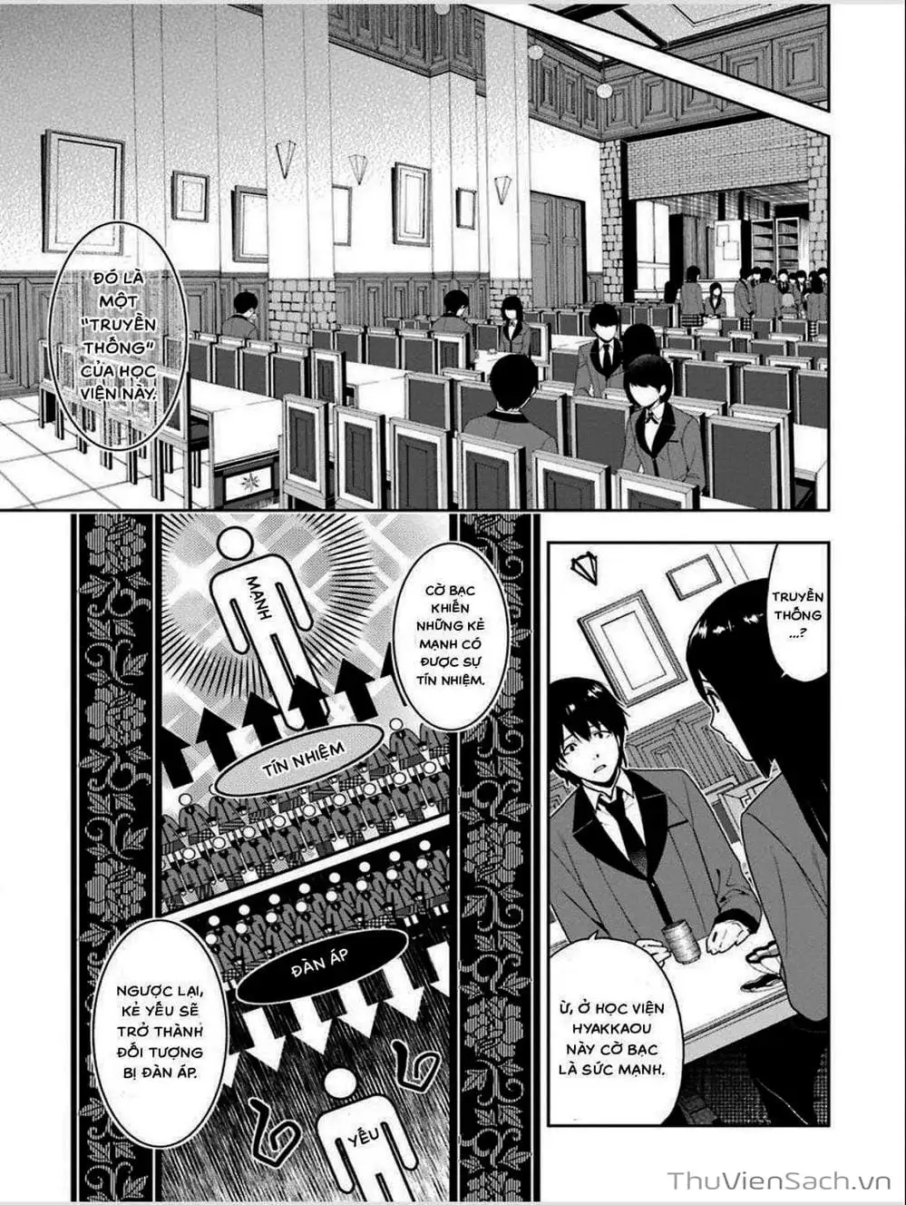 Truyện Tranh Học Viện Đỏ Đen - Kakegurui trang 3