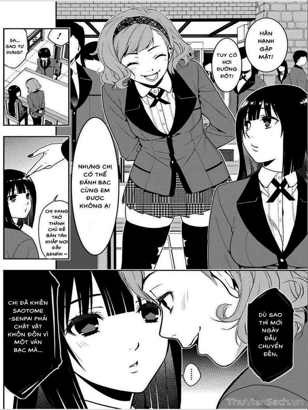 Truyện Tranh Học Viện Đỏ Đen - Kakegurui trang 3
