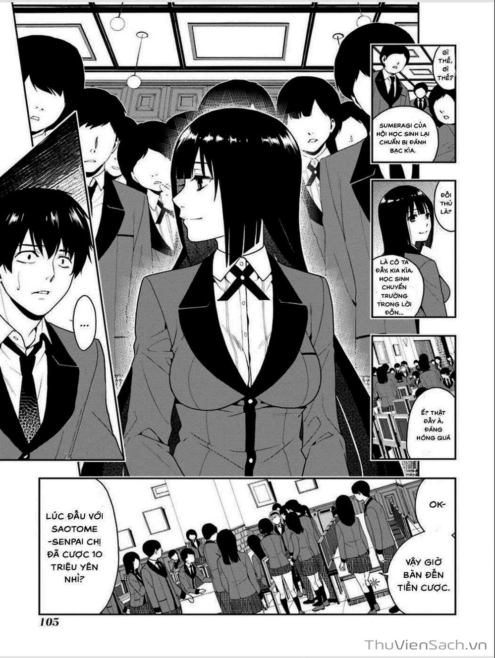 Truyện Tranh Học Viện Đỏ Đen - Kakegurui trang 3