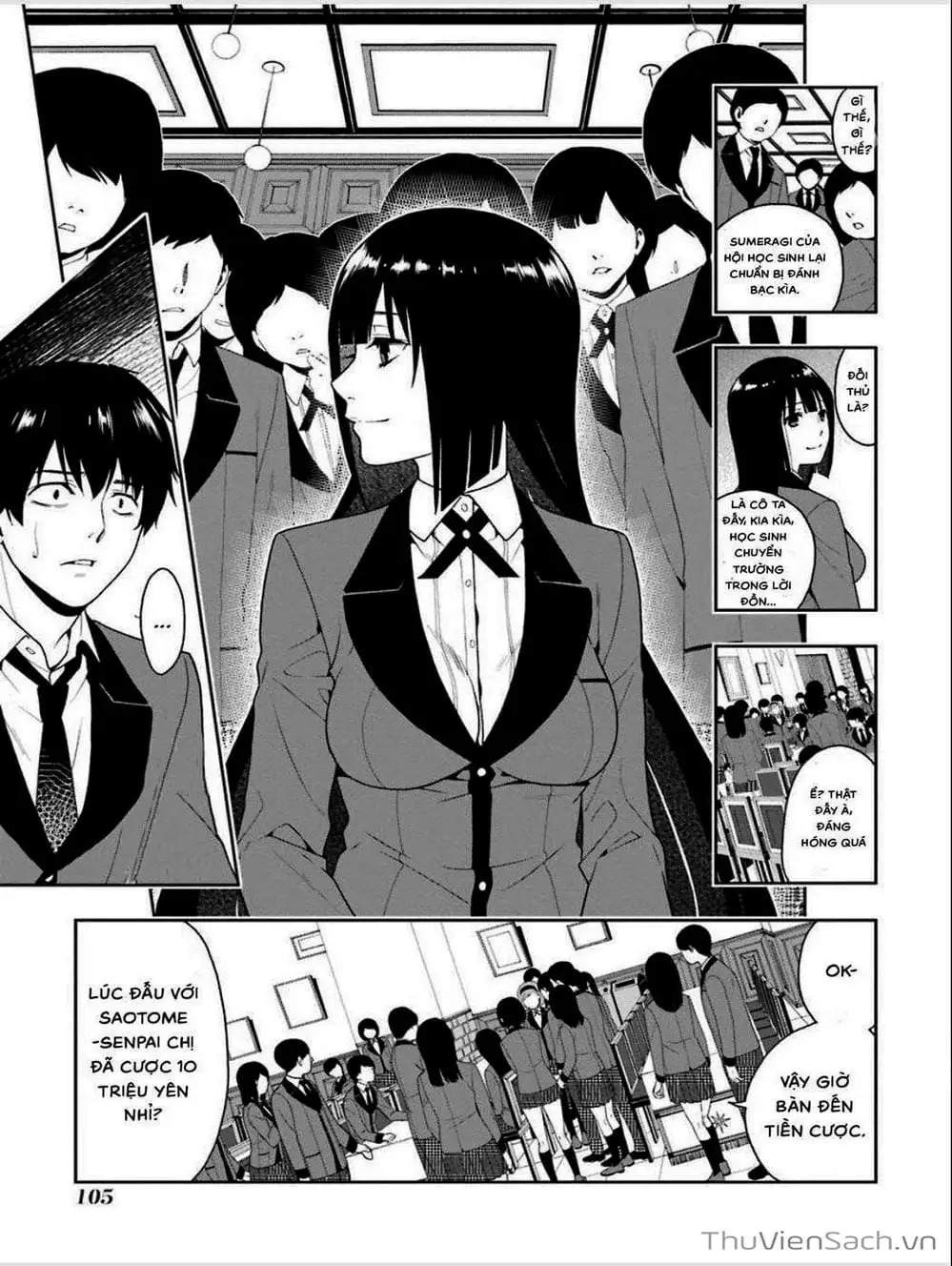 Truyện Tranh Học Viện Đỏ Đen - Kakegurui trang 3