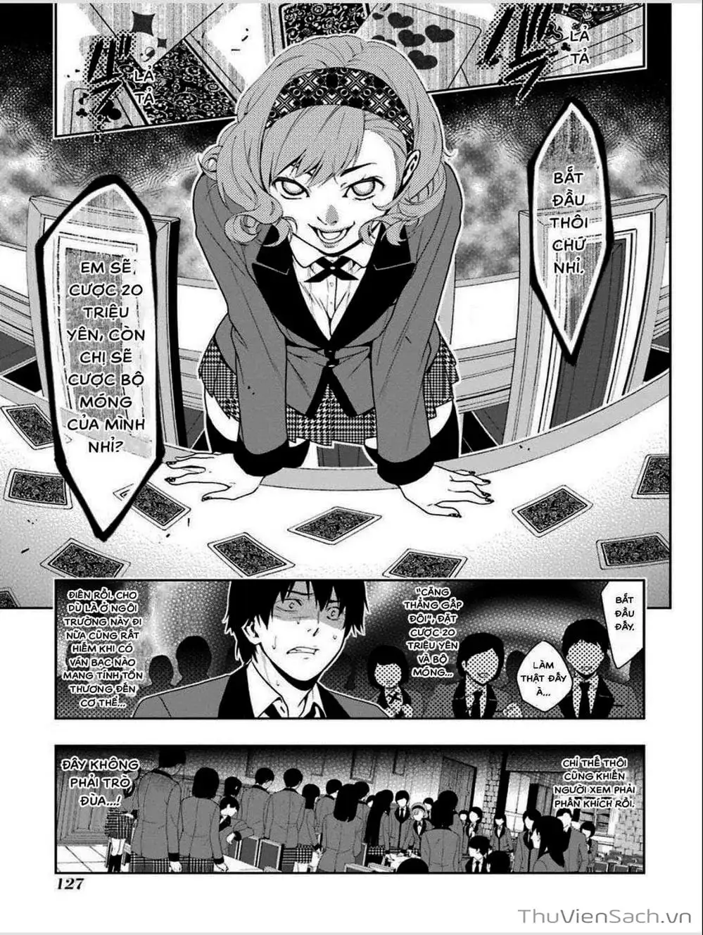 Truyện Tranh Học Viện Đỏ Đen - Kakegurui trang 3