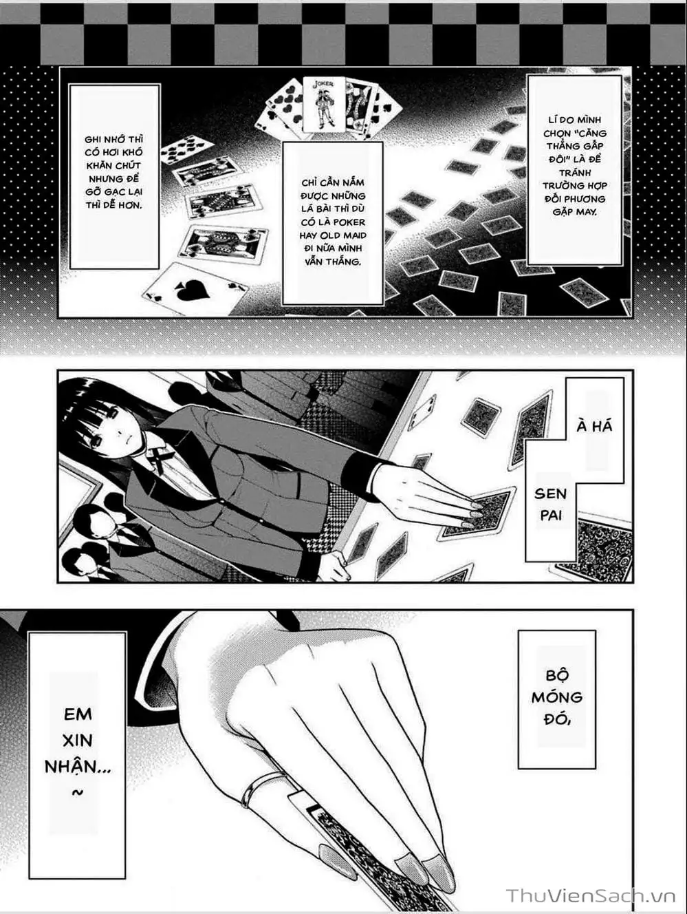 Truyện Tranh Học Viện Đỏ Đen - Kakegurui trang 3