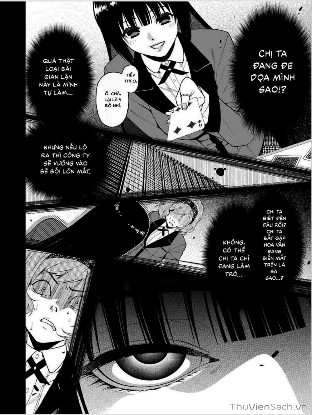 Truyện Tranh Học Viện Đỏ Đen - Kakegurui trang 3